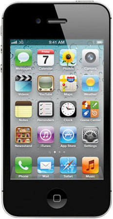 Смартфон APPLE iPhone 4S 16GB Black - Ангарск