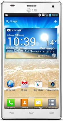 Смартфон LG Optimus 4X HD P880 White - Ангарск